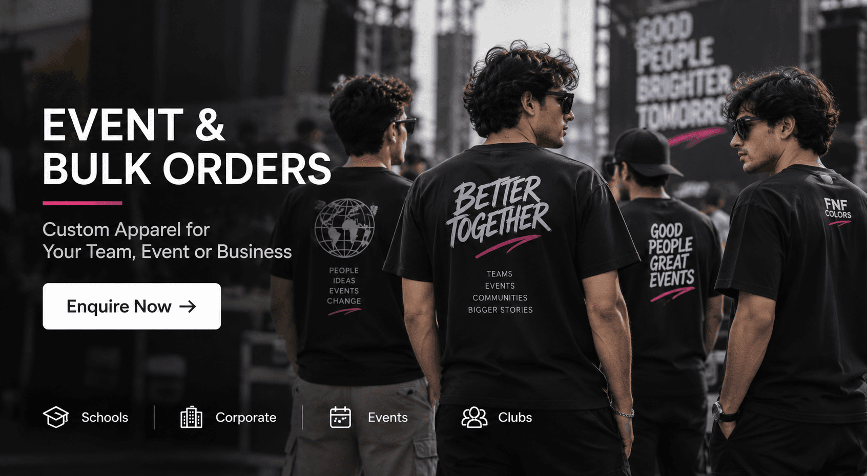 Event and bulk orders